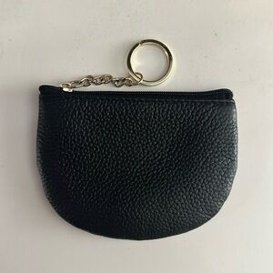 Black coin purse
